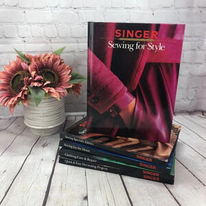 vintage singer sewing books 1985 choice of title